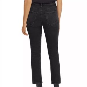 Agolde Riley High Rise Cropped Straight Leg Jeans Size 26